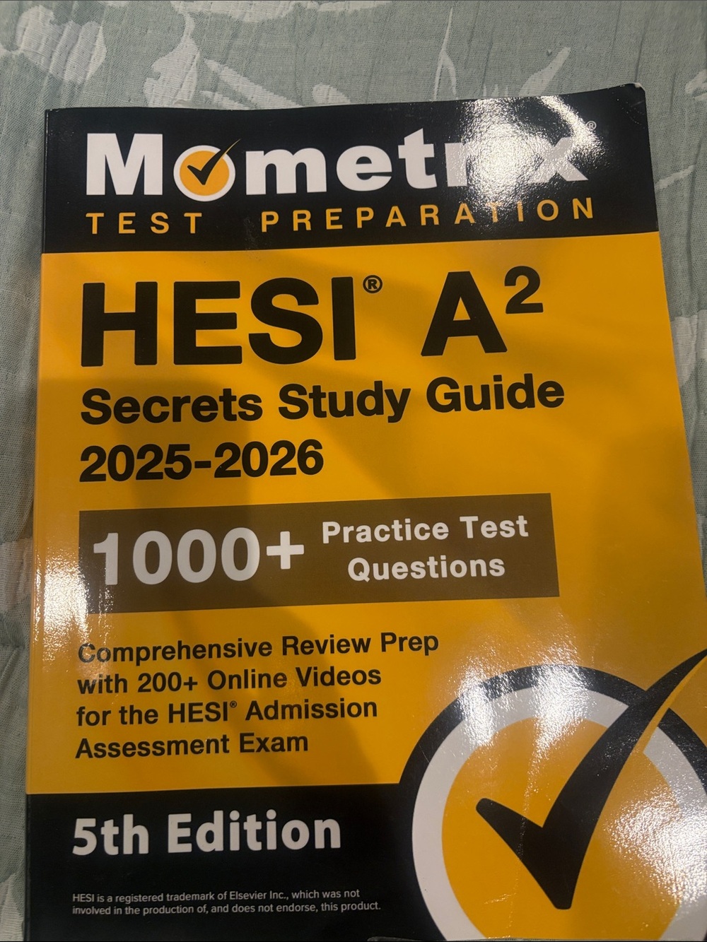 HESI A2 Secrets Study Guide - Yellow (2025-2026)